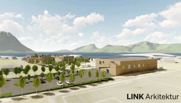 Illustrasjon av Vestlofoten Flerbrukshall