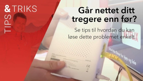 Slik får du opp hastigheten på internettet