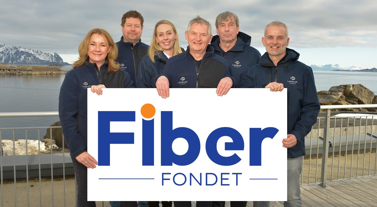 Lofotkraft Bredbånd presenterer Fiber fondet