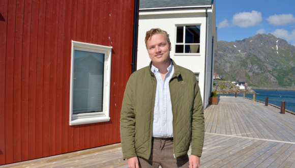 Magnus Kalvø, hotelldirektør Henningsvær Bryggehotell