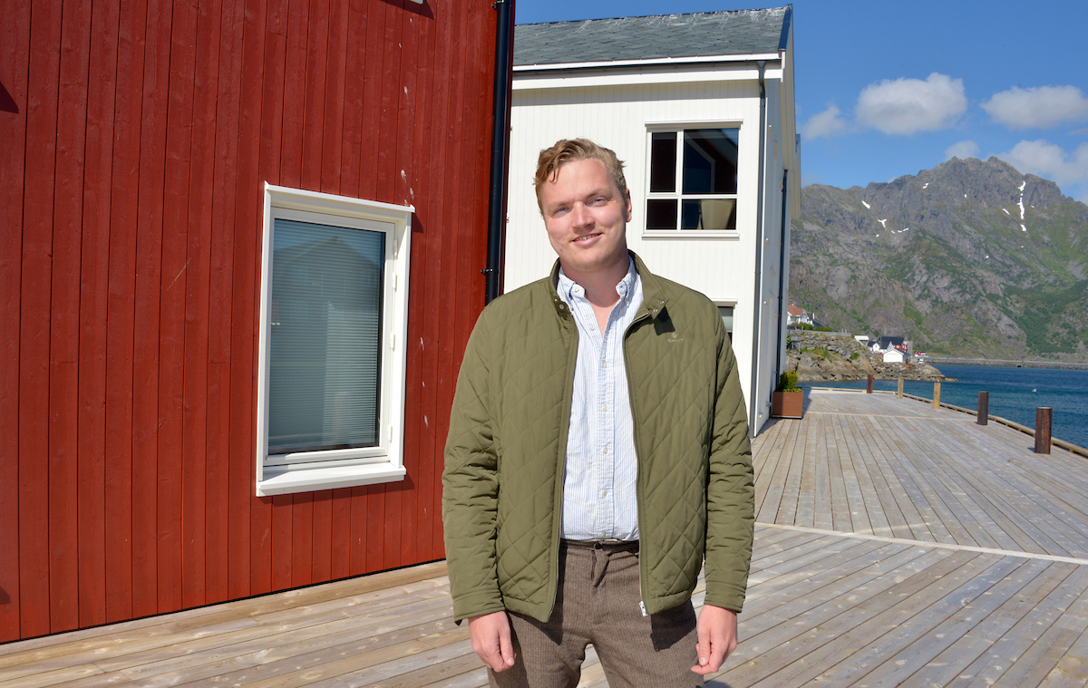 Magnus Kalvø, hotelldirektør Henningsvær Bryggehotell