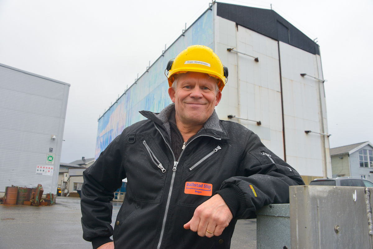 Roger Abrahamsen i Ballstad Slip