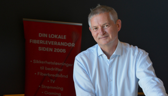 Espen Thorvaldsen, daglig leder i Lofotkraft Bredbånd