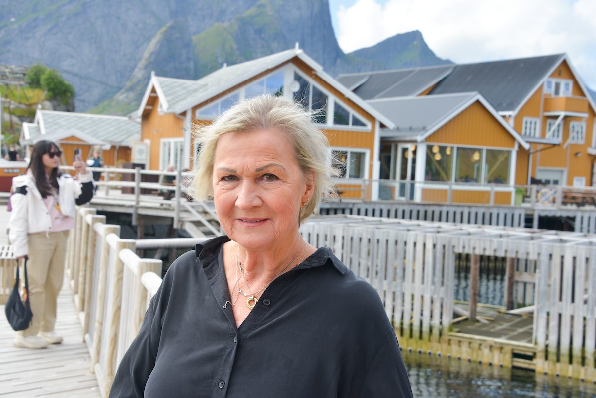 Anita Gylseth Anitas Seafood Sakrisøy.  Foto: Tore Berntsen, Visualdays